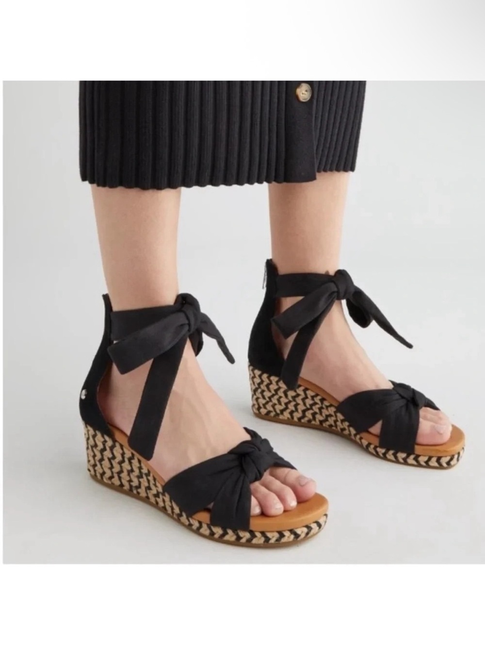 UGG Yarrow Espadrille Wedge Sandals